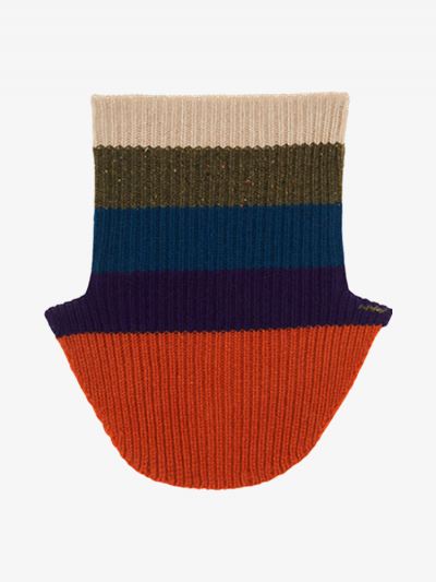Col KOON 100% cachemire 6 fils couleur rayé. Boutique Mademoiselle Louise - Melle Louise.