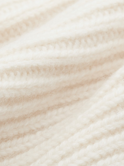 Col KOON 100% cachemire 6 fils couleur écru. Boutique Mademoiselle Louise - Melle Louise.