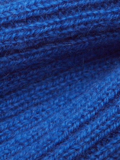 Mitaines KOON 100% cachemire 6 fils couleur bleu roi. Boutique Mademoiselle Louise - Melle Louise.