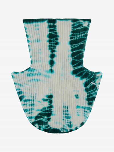 Col KOON 100% cachemire 6 fils couleur vert tie and dye. Boutique Mademoiselle Louise - Melle Louise.