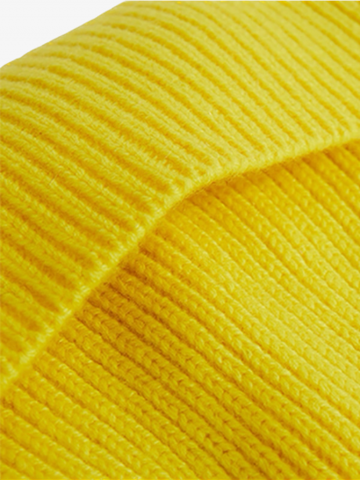 Bonnet KOON 100% cachemire 6 fils couleur citron. Boutique Mademoiselle Louise - Melle Louise.