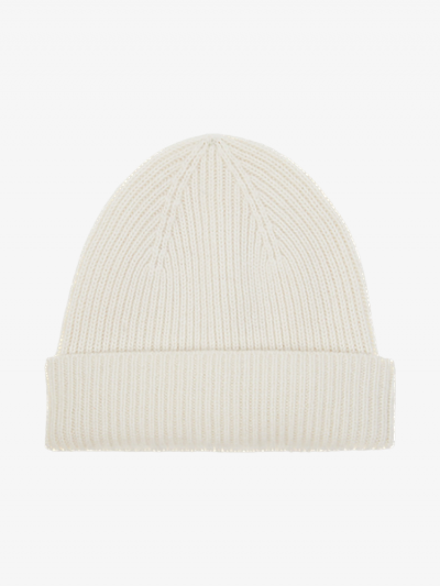 Bonnet KOON 100% cachemire 6 fils couleur écru. Boutique Mademoiselle Louise - Melle Louise.