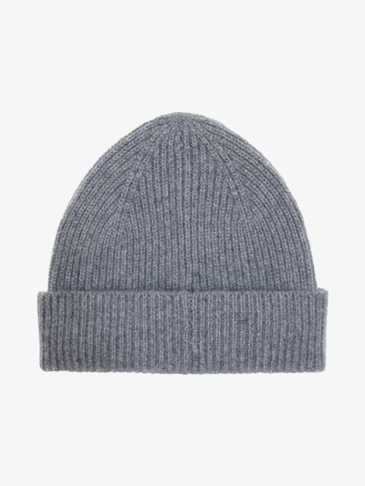 Bonnet KOON 100% cachemire 6 fils couleur gris. Boutique Mademoiselle Louise - Melle Louise.