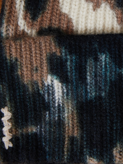 Bonnet KOON 100% cachemire 6 fils couleur léopard. Boutique Mademoiselle Louise - Melle Louise.