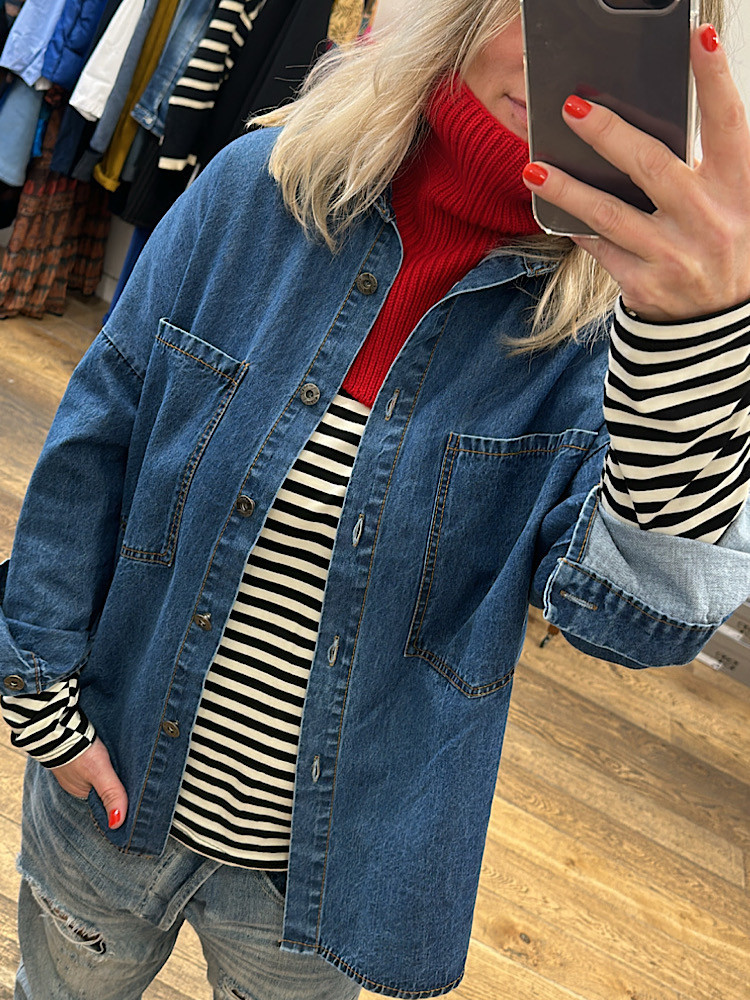 Col KOON 100% cachemire 6 fils couleur cerise. Boutique Mademoiselle Louise - Melle Louise.