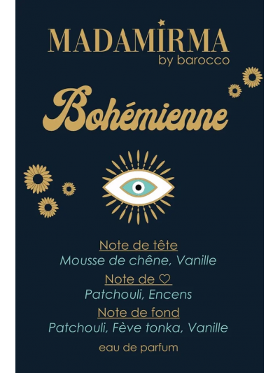 Eau de parfum Bohémienne 100ml. Parfum Madamirma. Mademoiselle Louise - Melle Louise