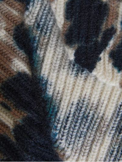 Col KOON 100% cachemire 6 fils couleur léopard. Boutique Mademoiselle Louise - Melle Louise.