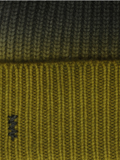 Bonnet KOON 100% cachemire 6 fils couleur deep dye kaki. Boutique Mademoiselle Louise - Melle Louise.