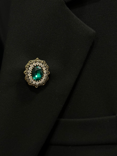 Broche Vintage avec Strass | Kaufen auf