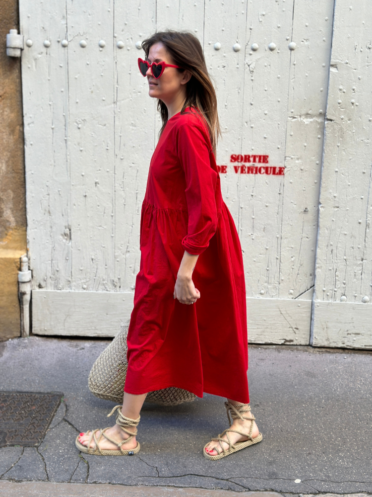 Sandales en corde Nomadic faites Main femme ISLA beige. Sandales Nomadic beige. Mademoiselle Louise.