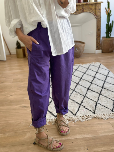Pantalon MIKA violet
