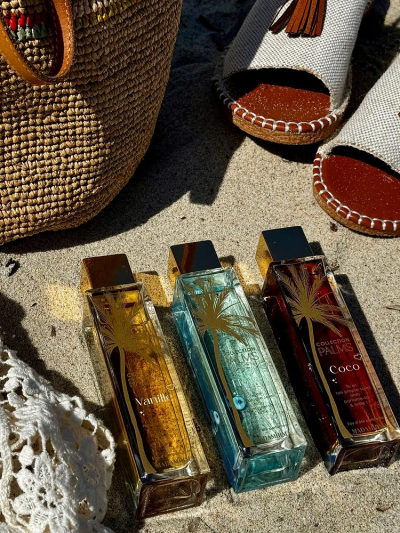 Parfum Madamirma eau d'été parfumée Palms vanille 100ml. Mademoiselle Louise.