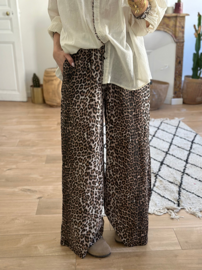 Pantalon MUSE léopard