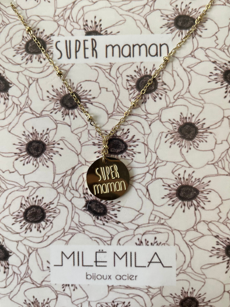 Collier SUPER MAMAN 2