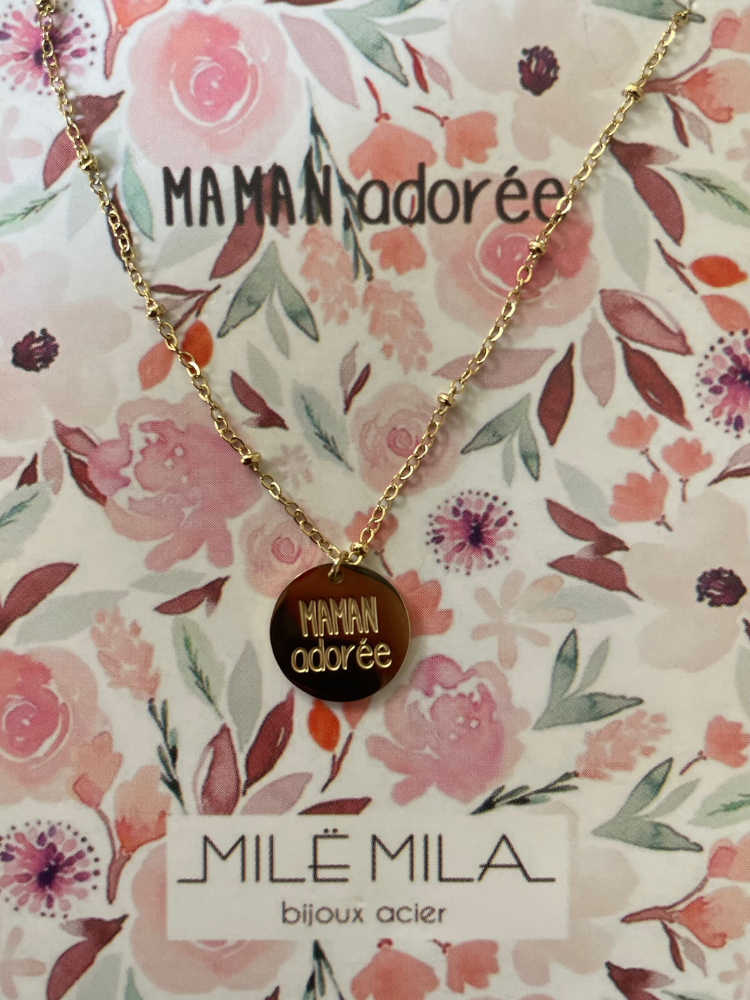 Collier MAMAN ADORÉE 2