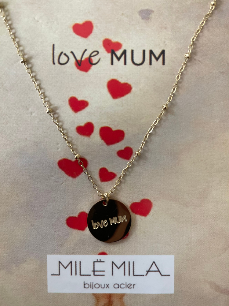 Collier MAMAN LOVE MUM