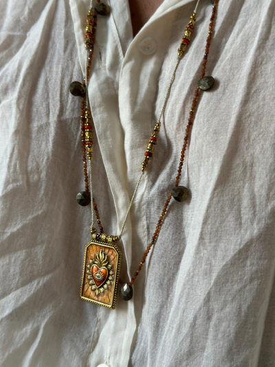 Sautoir MARCELLO café 2