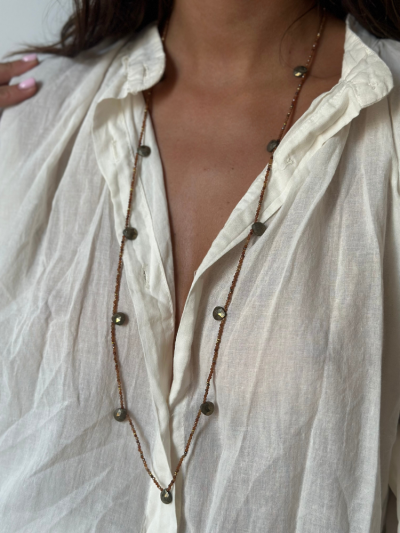 Sautoir MARCELLO café