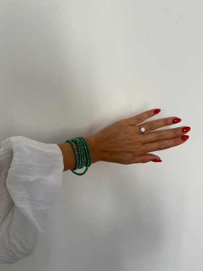 Collier et bracelet SUMMER turquoise