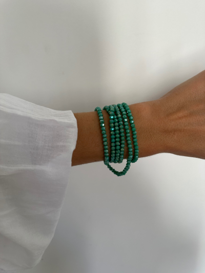 Collier et bracelet SUMMER turquoise