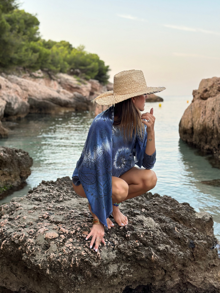 Foulard ELYA bleu