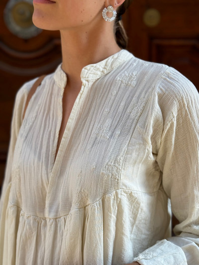 Robe ELEONOR écru