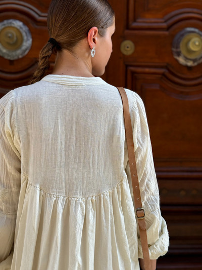Robe ELEONOR écru