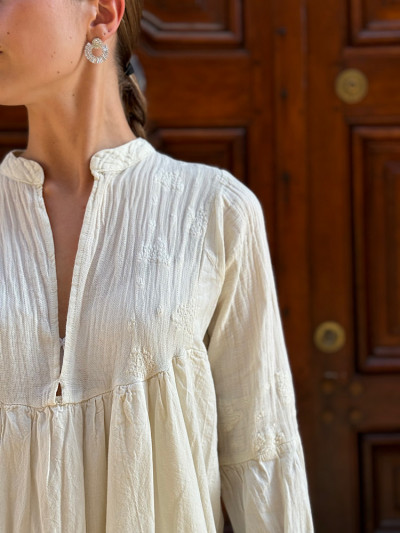 Robe ELEONOR écru