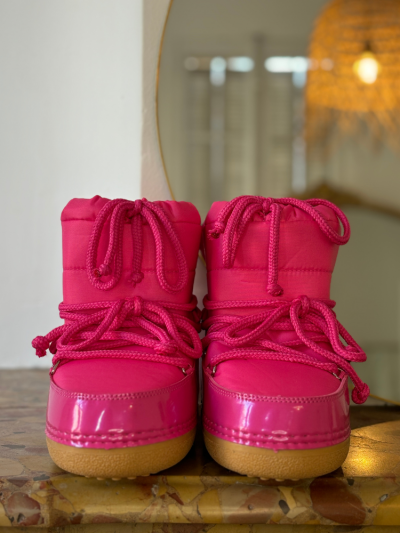 Boots MOON fuchsia