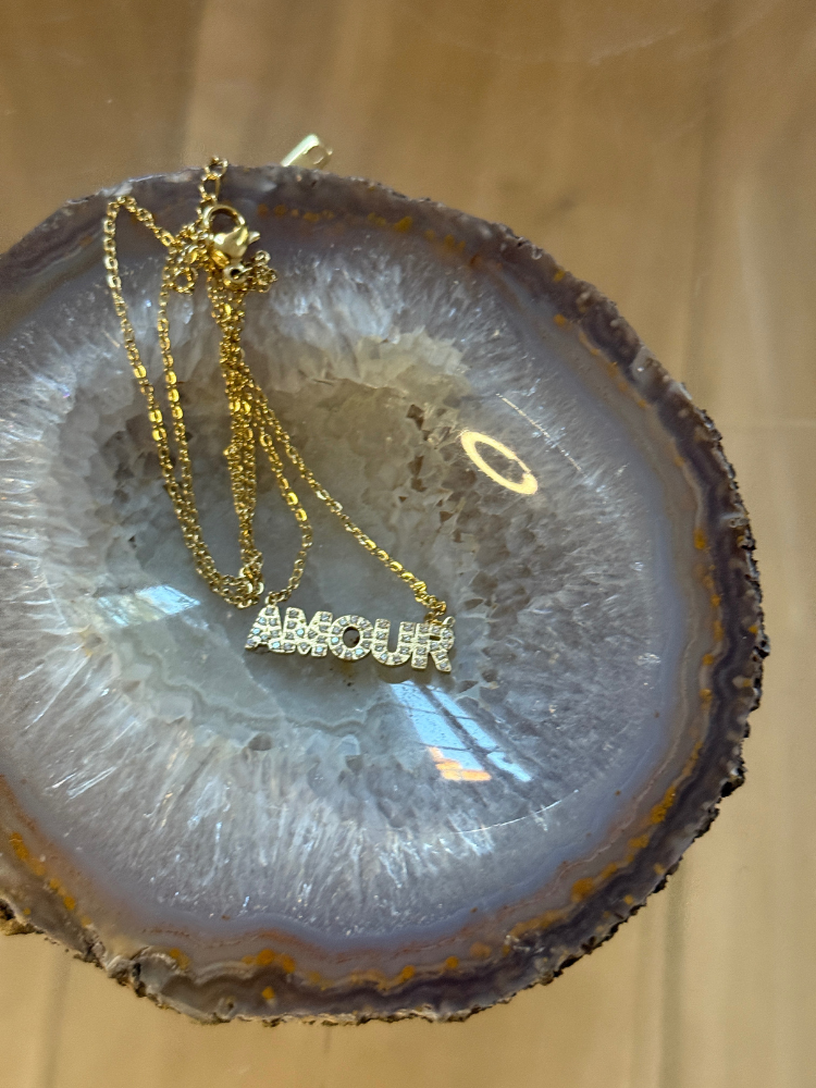 Collier AMOUR doré