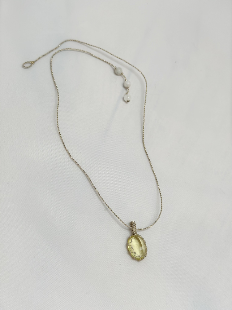 Pendentif SUGAR quartz citron