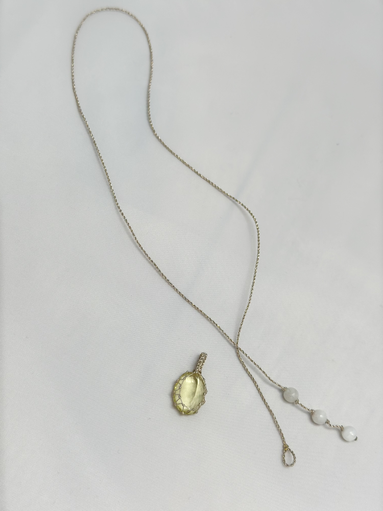 Pendentif SUGAR quartz citron