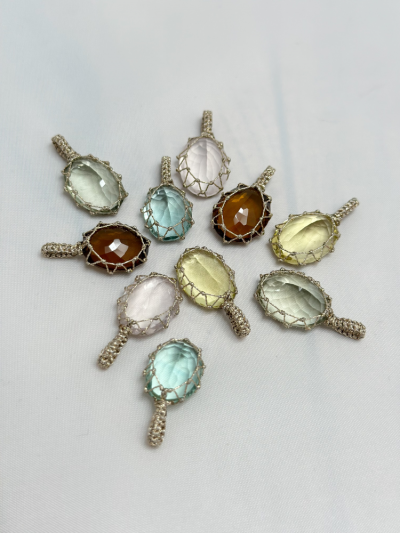 Pendentif SUGAR quartz citron 2