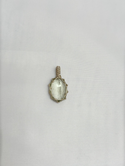 Pendentif SUGAR améthyste verte