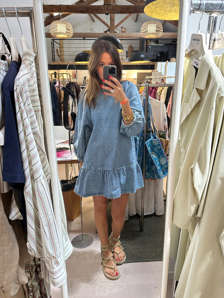 Robe LAZY bleu jean