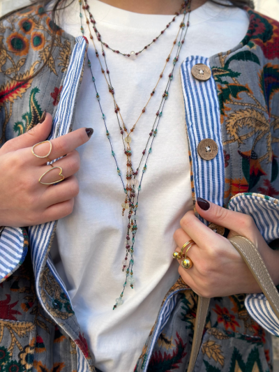 Sautoir BAZIL lemon 2