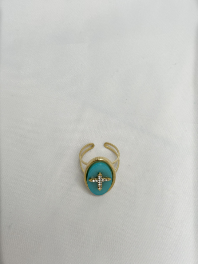 Bague AMY amazonite 2