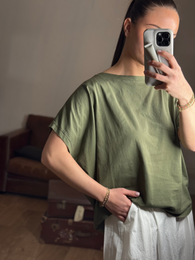T-shirt NINE kaki