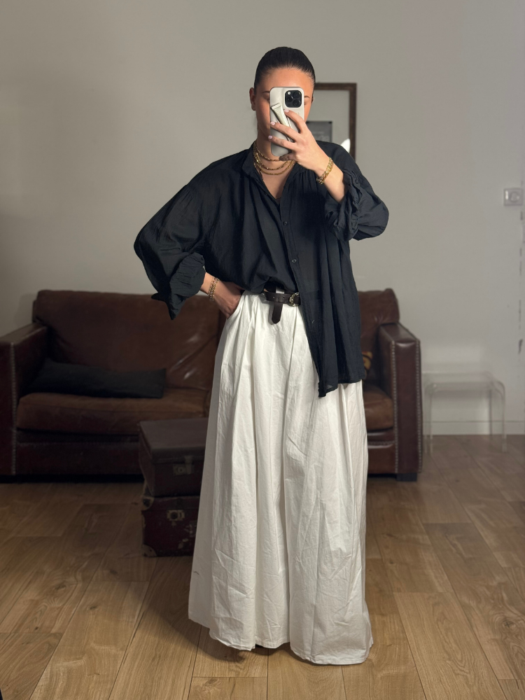 Chemise JOHANA noir