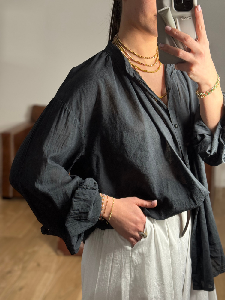 Chemise JOHANA noir