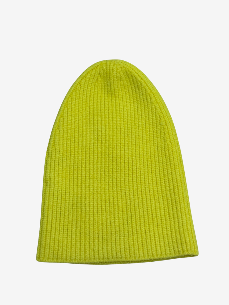 Bonnet YOU jaune fluo