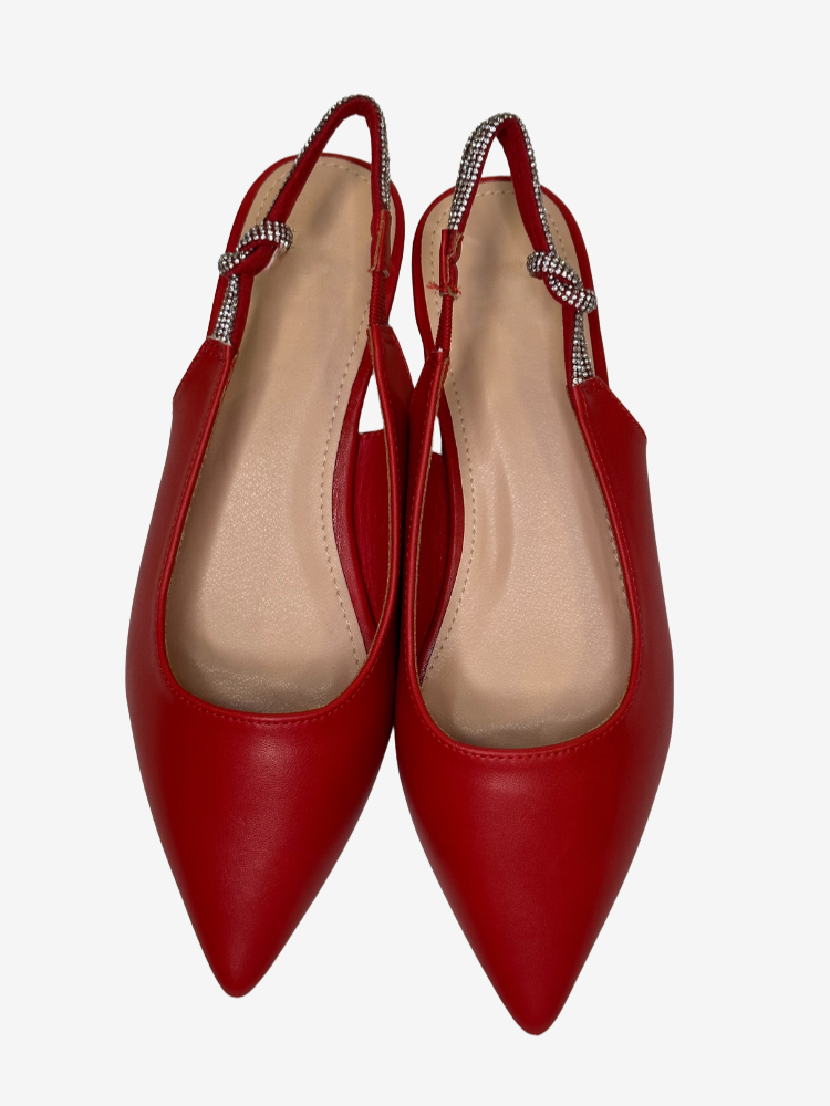 Ballerine STELLA rouge