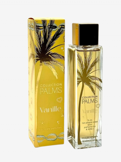 Eau d'été parfumée PALMS VANILLE 100ml