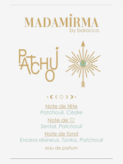 Eau de parfum PATCHOU 30ml 2