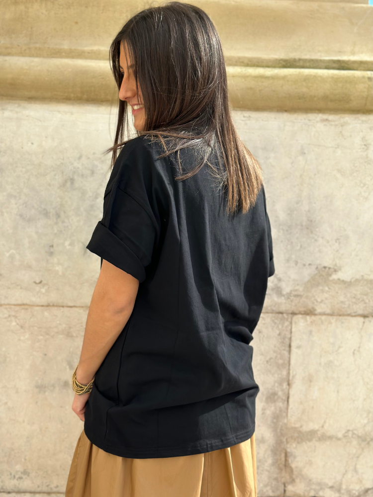 T-Shirt CARLA noir