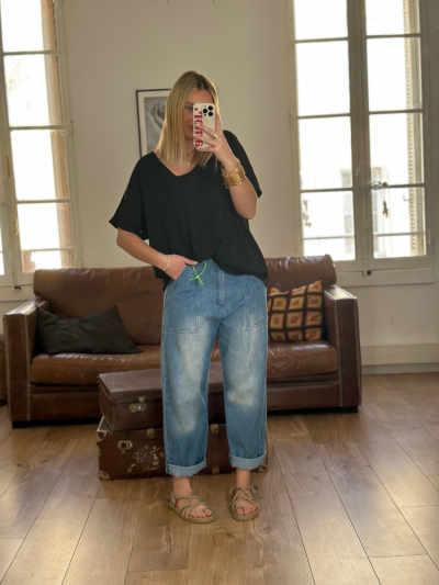 T-shirt TILLY noir 2