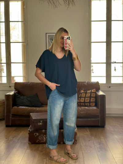 T-shirt TILLY marine 2