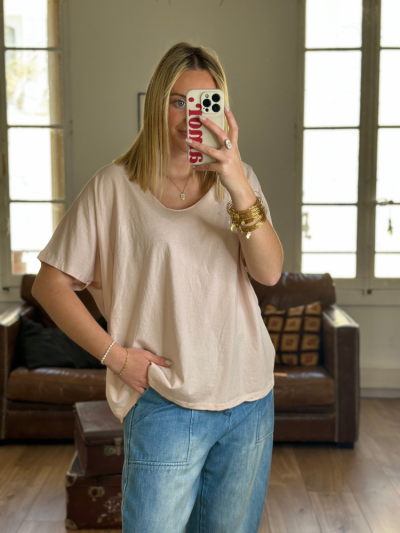 T-shirt TILLY rose dragée