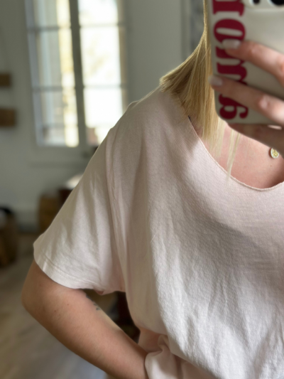 T-shirt TILLY rose dragée