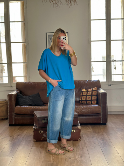 T-shirt TILLY bleu 2